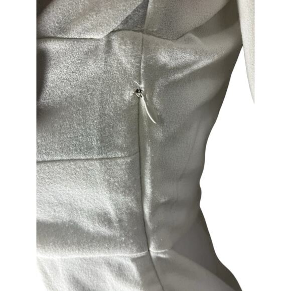 Free People Dress Floral Bell Sleeve Ivory 4 Hippie Folk Flare Embroidered Fairy - Picture 10 of 11